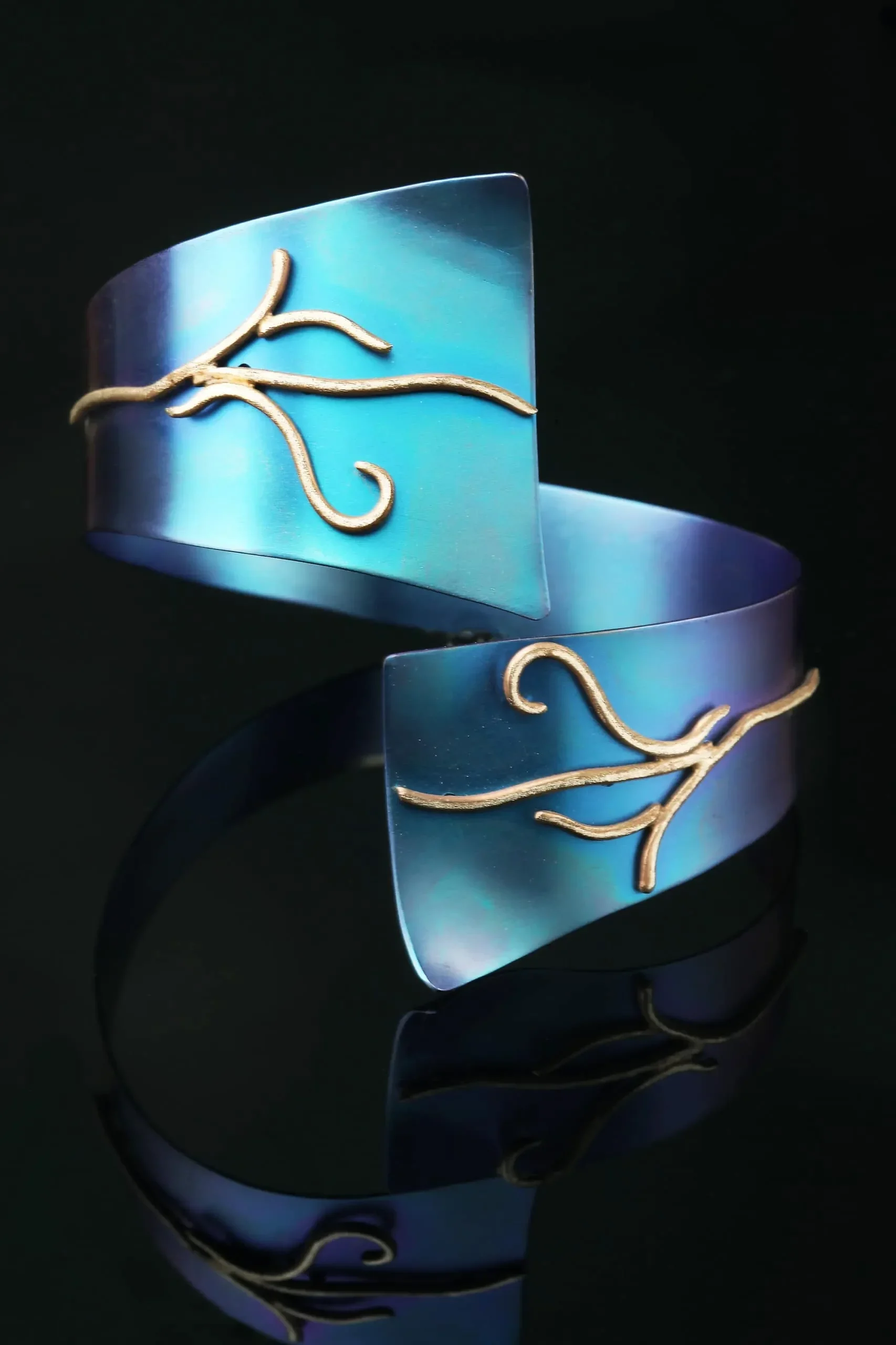 Handmade Jewellery | Titanium and silver bracelet gallery 1