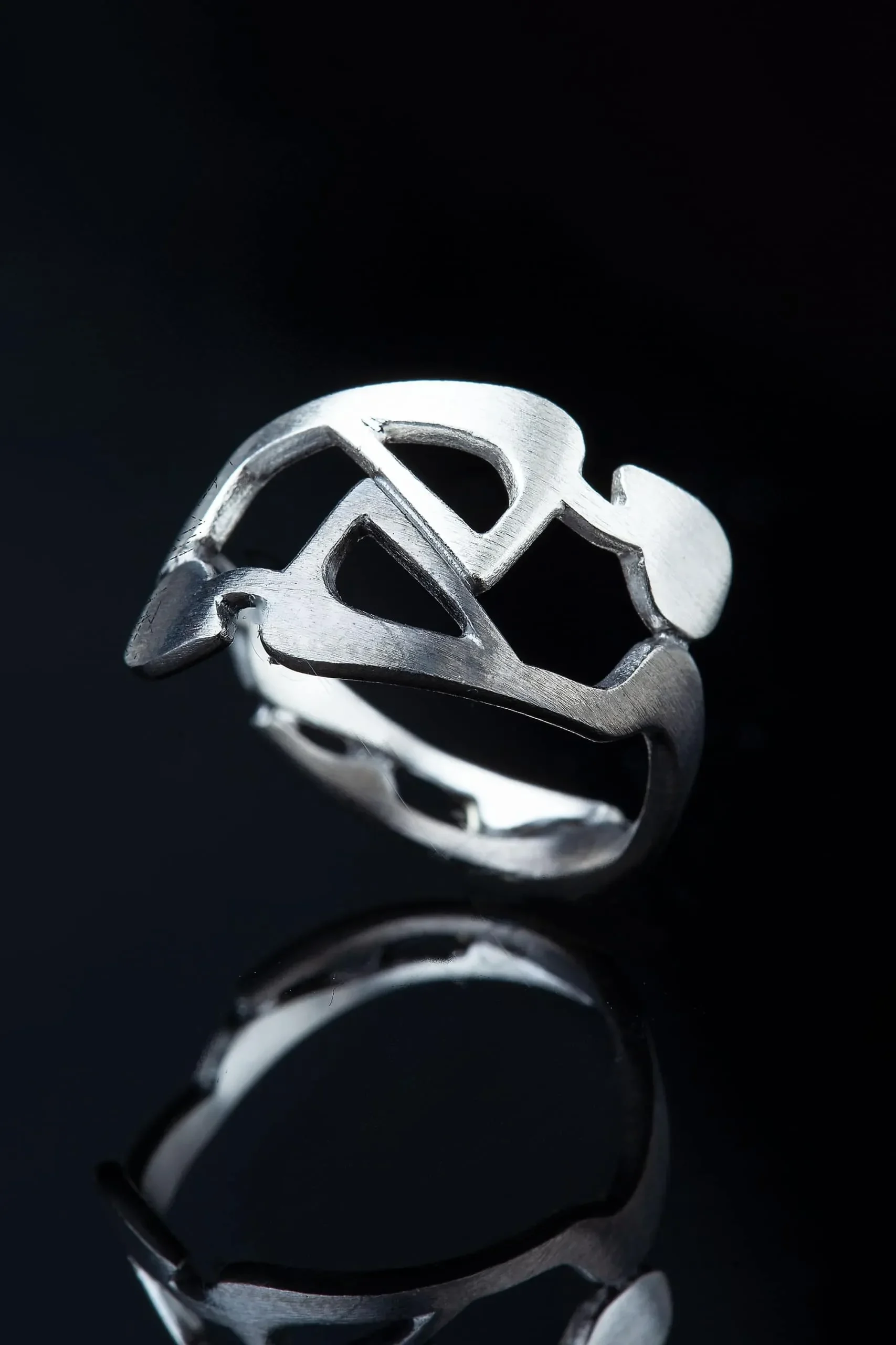 Handmade Jewellery | Figure silver ring gallery 2