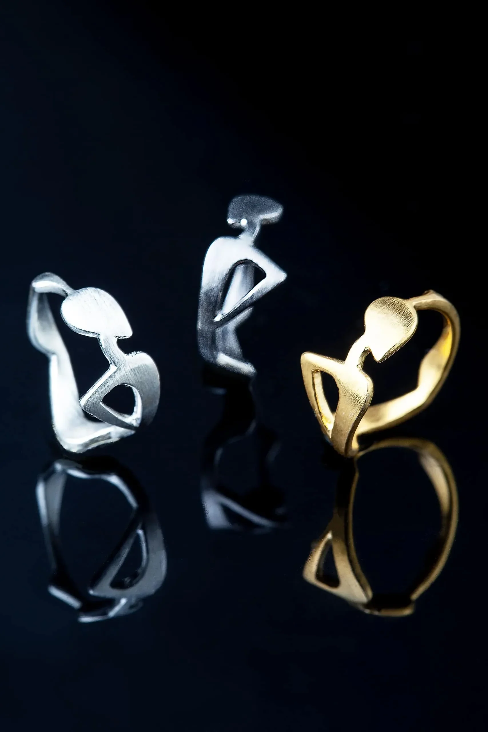 Handmade Jewellery | Figure silver ring gallery 2