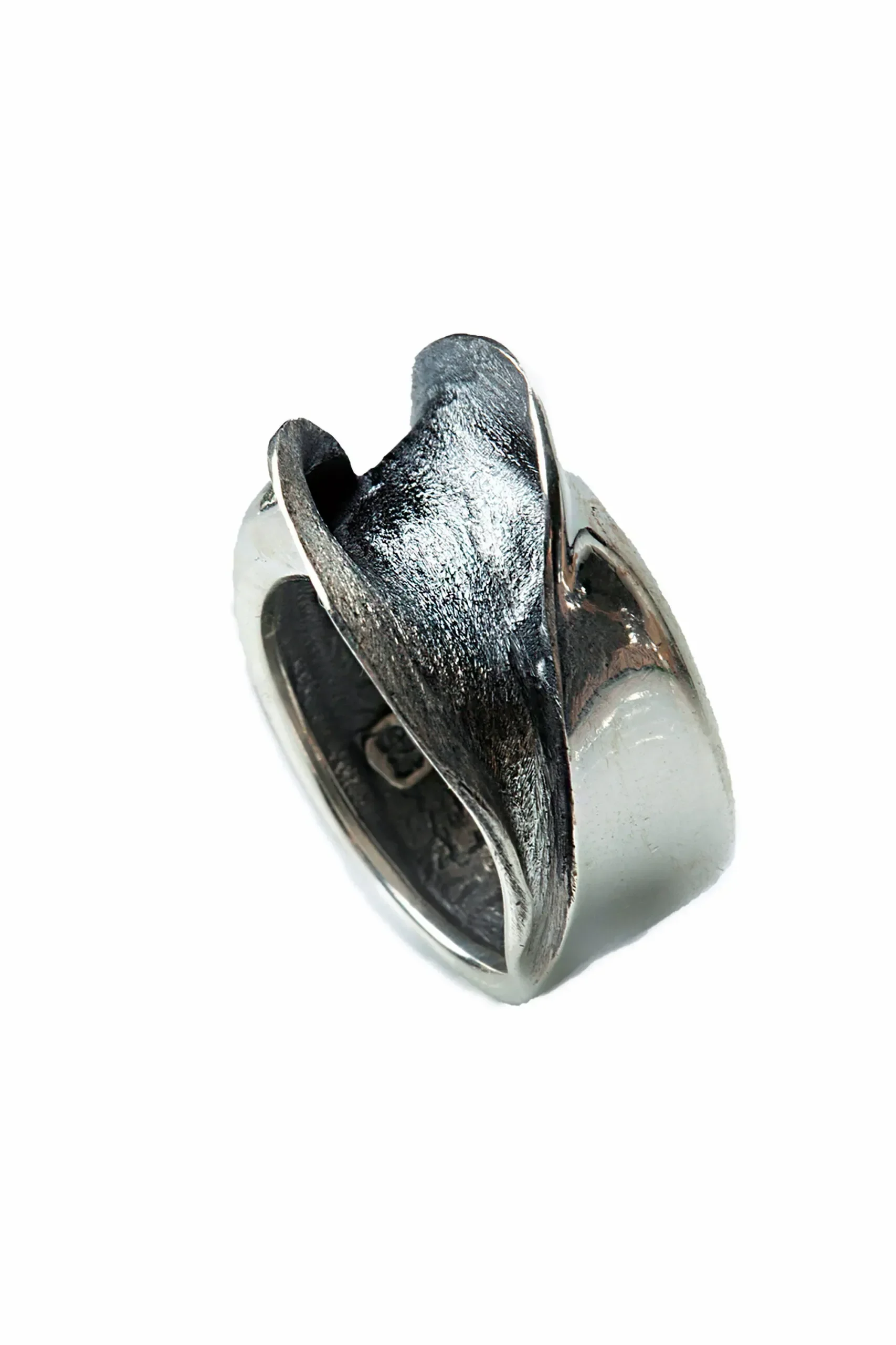 Handmade Jewellery | Minimal oxidized silver ring main