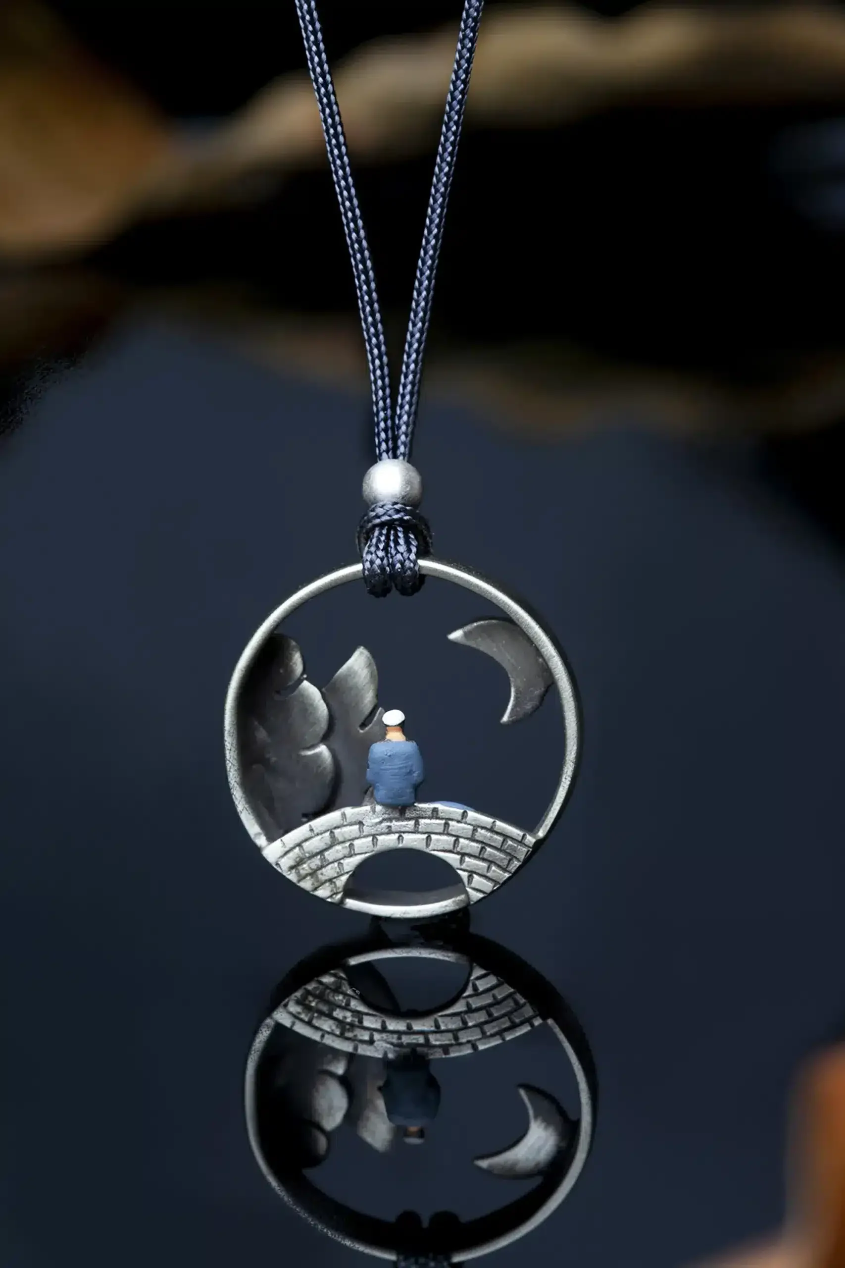 Handmade Jewellery | Bridge silver necklace gallery 1