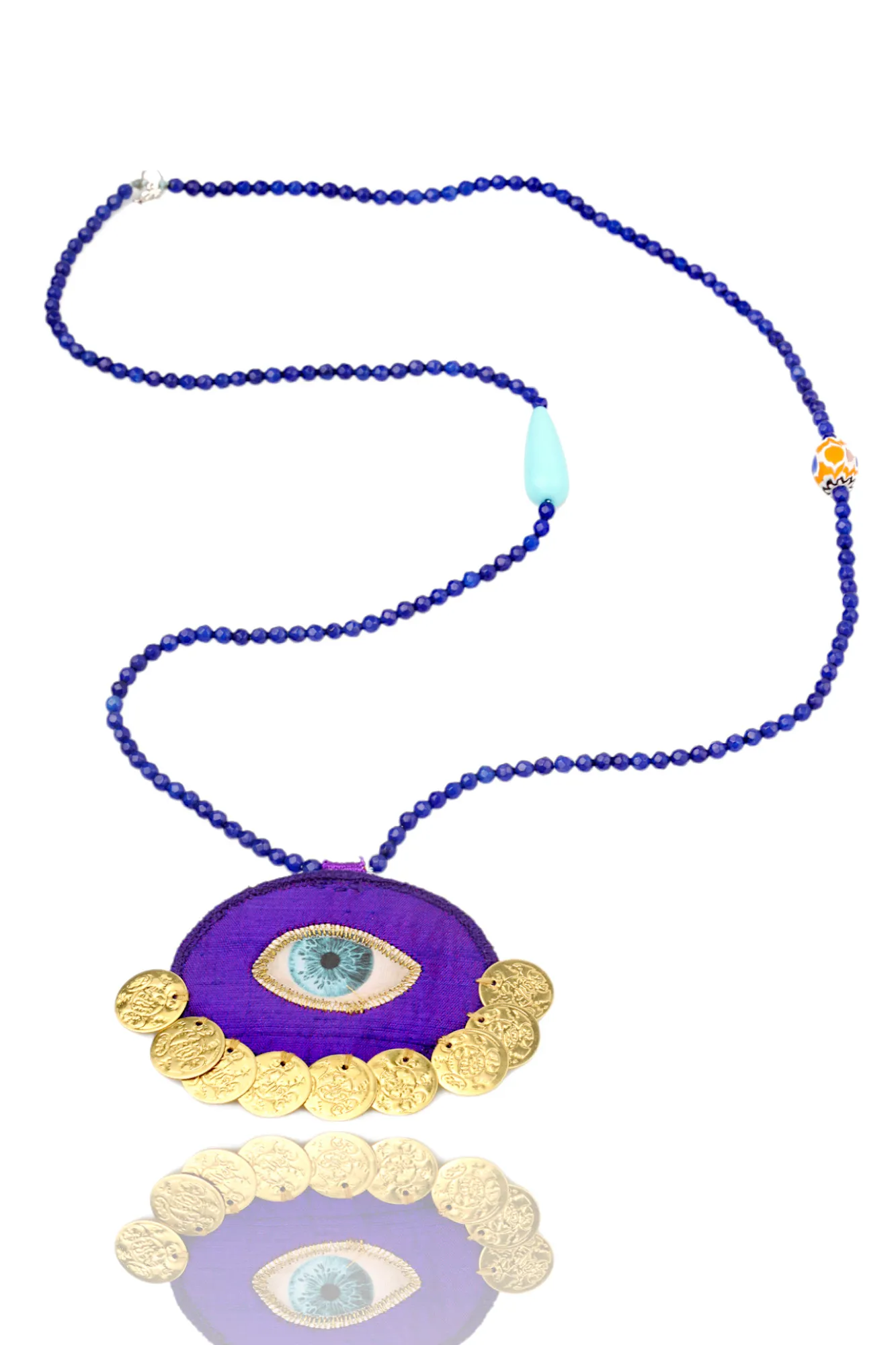 Handmade Jewellery | Eye long necklace main