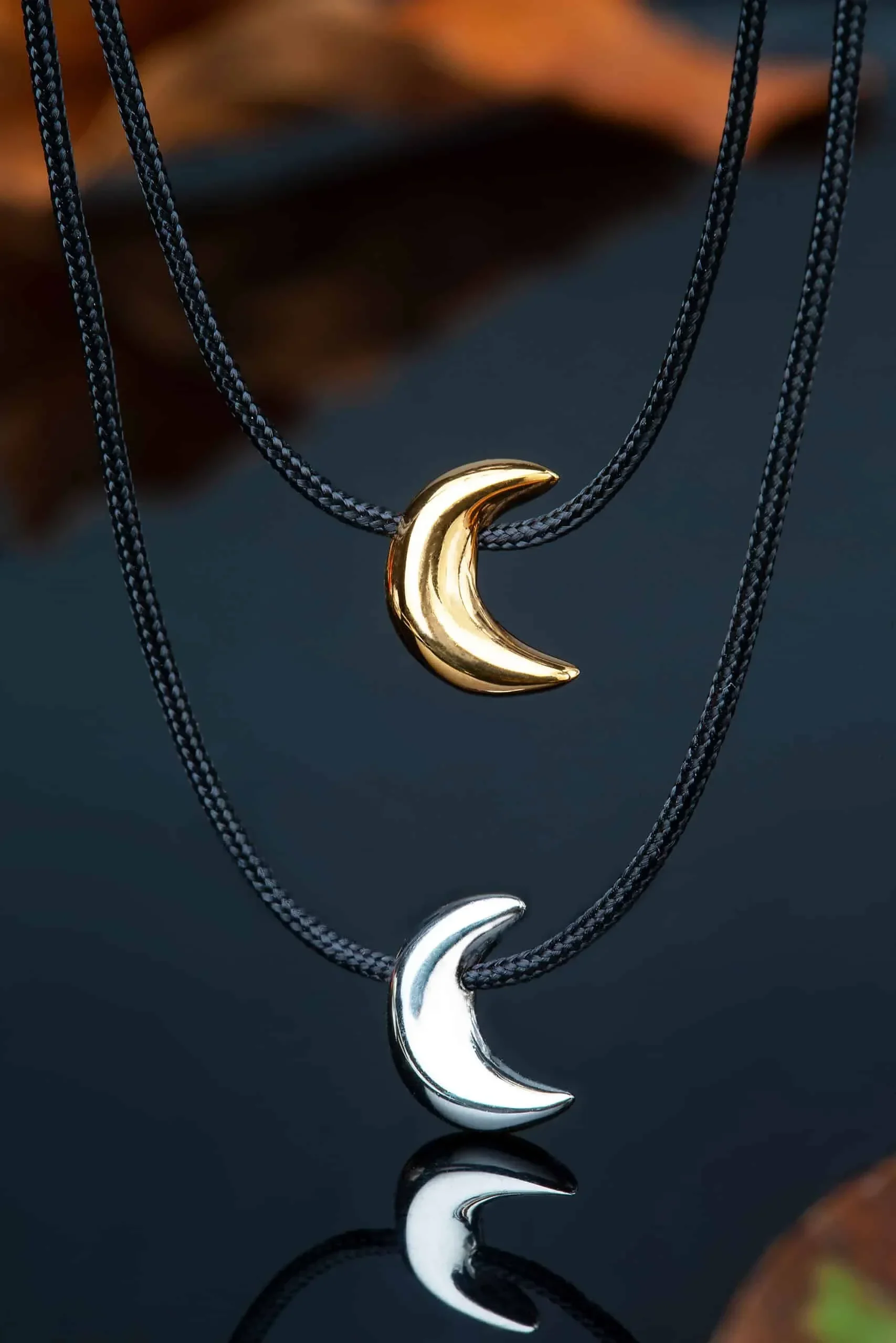 Handmade Jewellery | Moon handmade silver necklace gallery 2