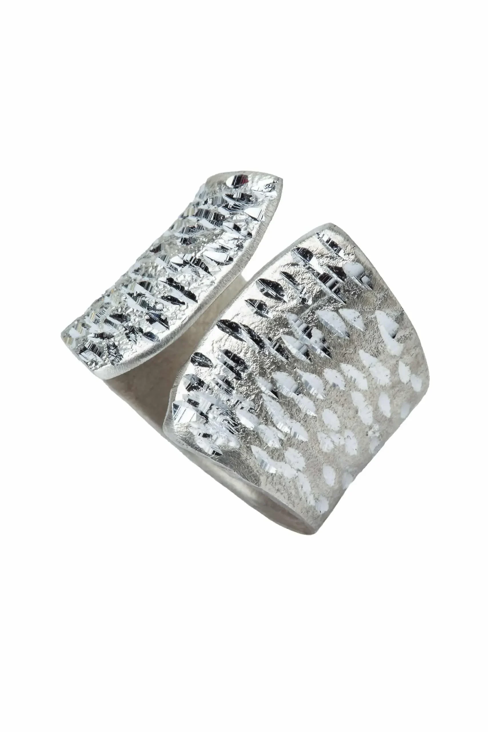 Handmade Jewellery | Textured silver ring main