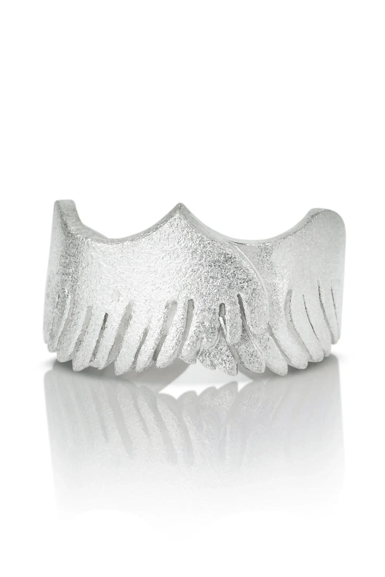 Handmade Jewellery | Angel wing silver ring gallery 3