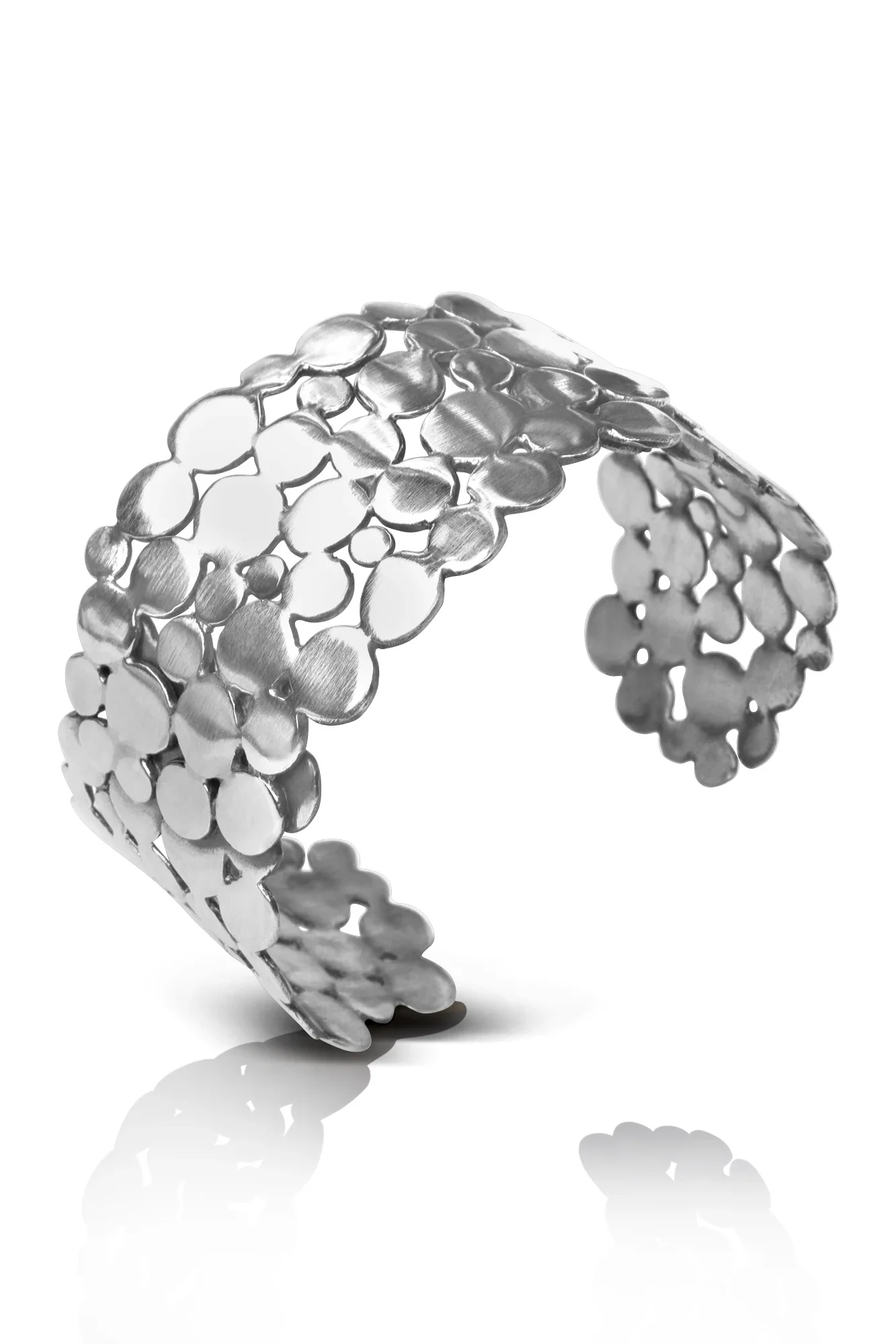 Handmade Jewellery | Bubble handmade silver bracelet gallery 1