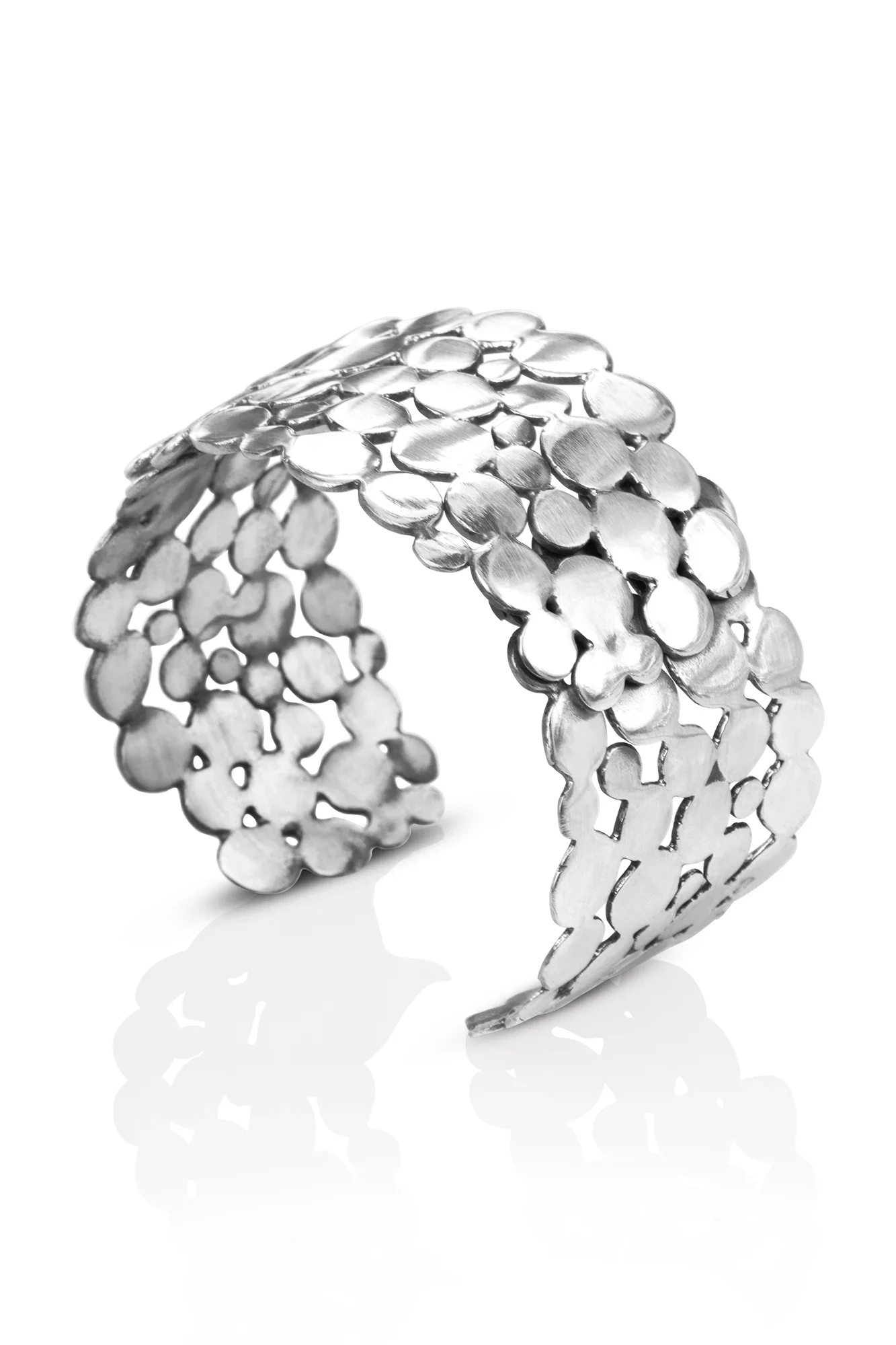 Handmade Jewellery | Bubble handmade silver bracelet main