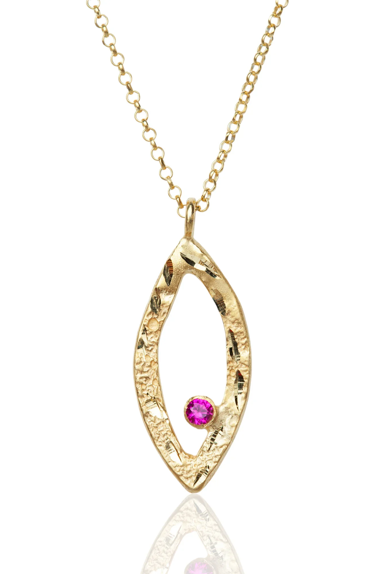 Handmade Jewellery | Handmade Gold Plated Silver Necklace main