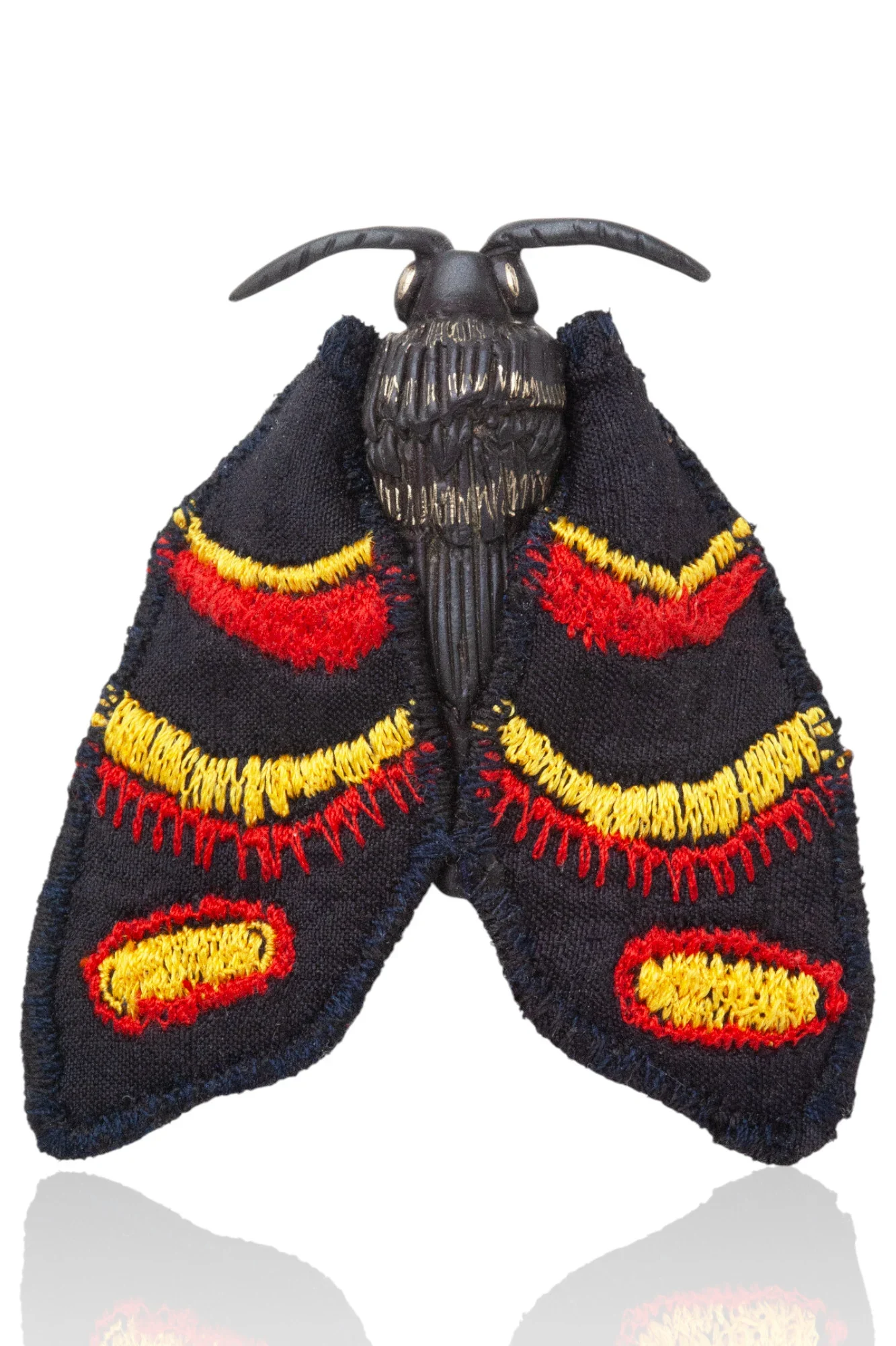 Handmade Jewellery | Black Moth handmade brooch main