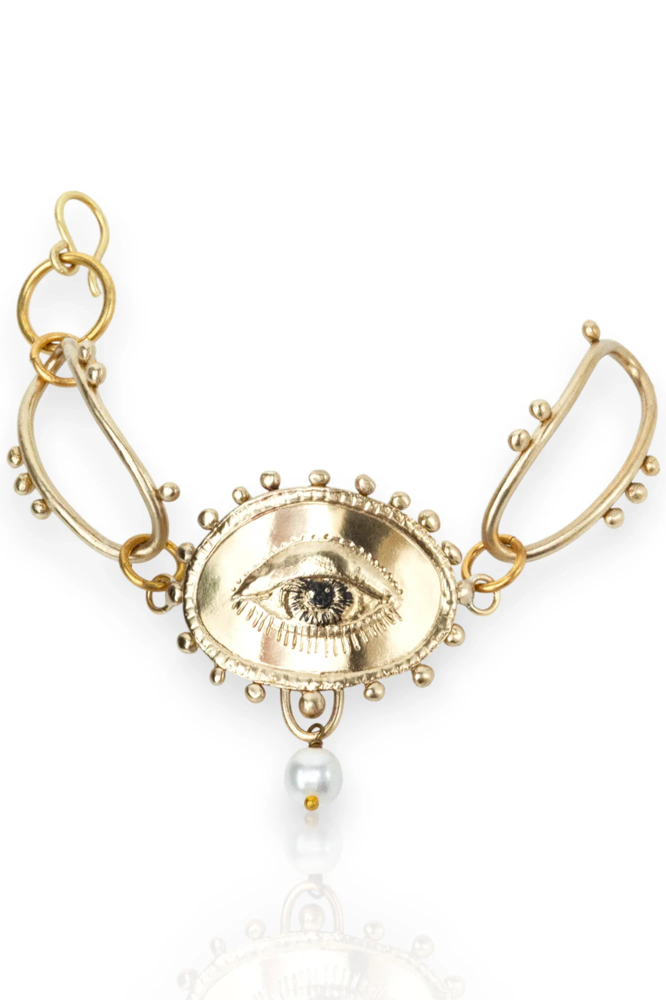 Handmade Jewellery | Eye oval shaped handmade bracelet main