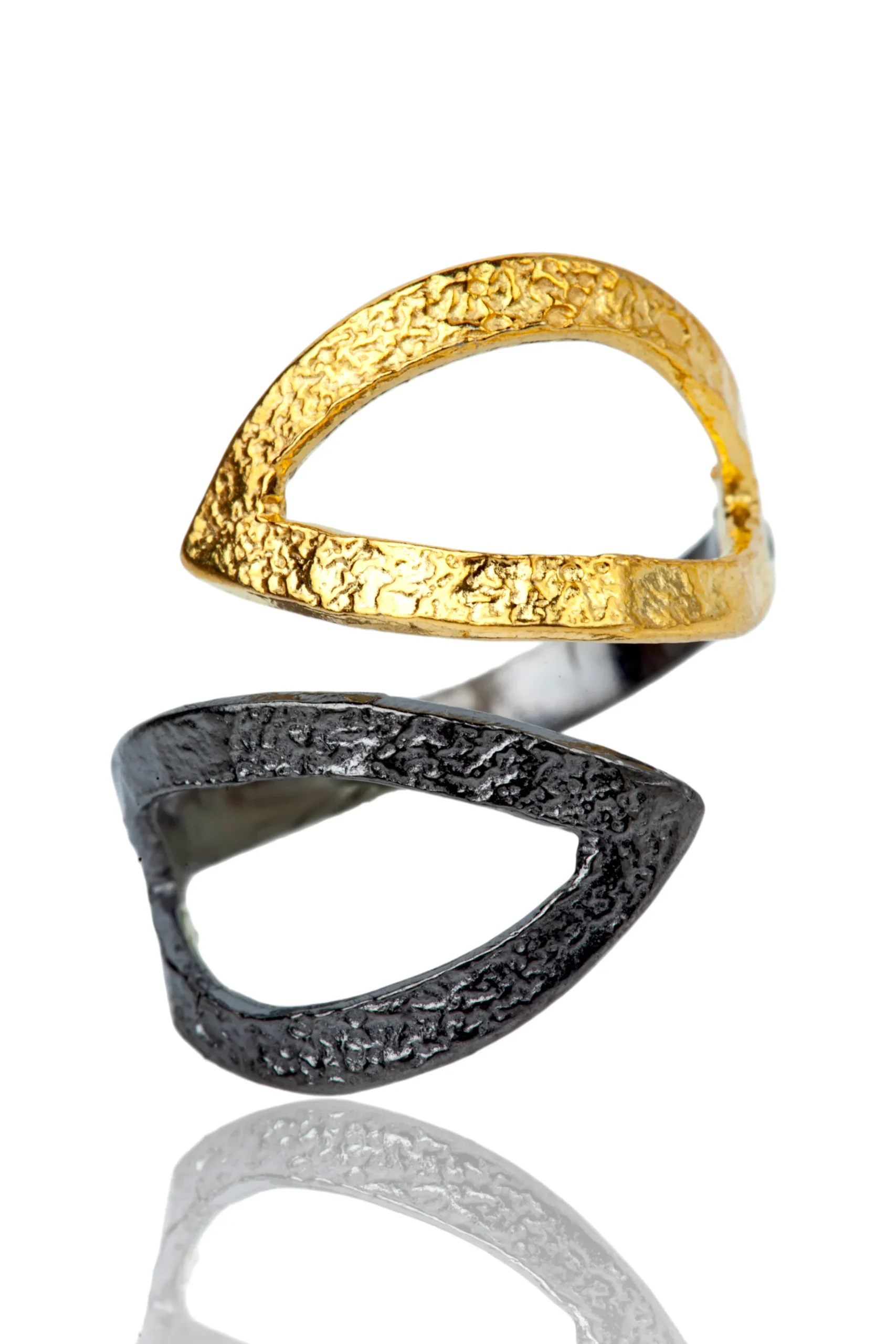 Handmade Jewellery | Leaves handmade minimal ring main