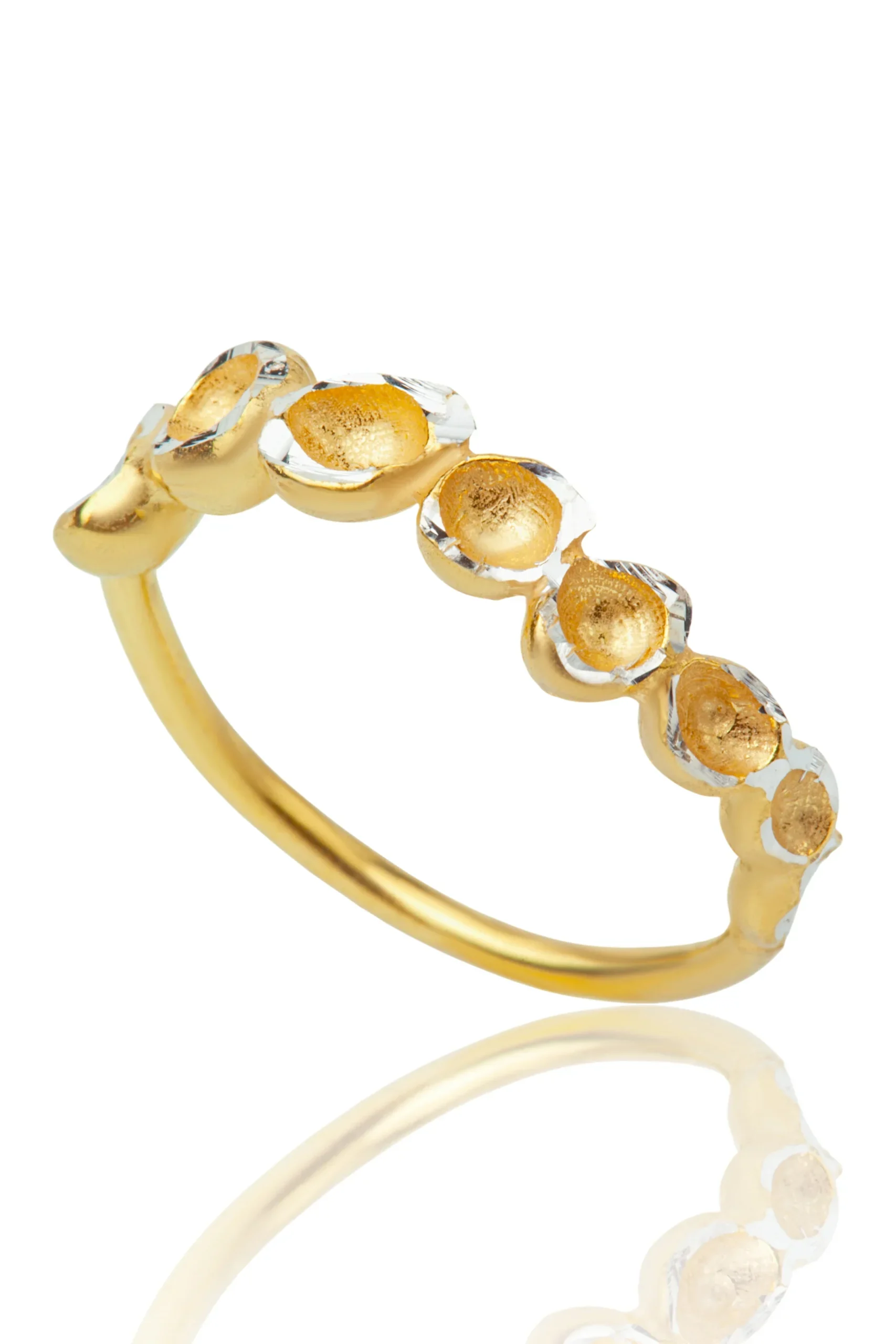 Handmade Jewellery | Bubbles handmade silver ring main