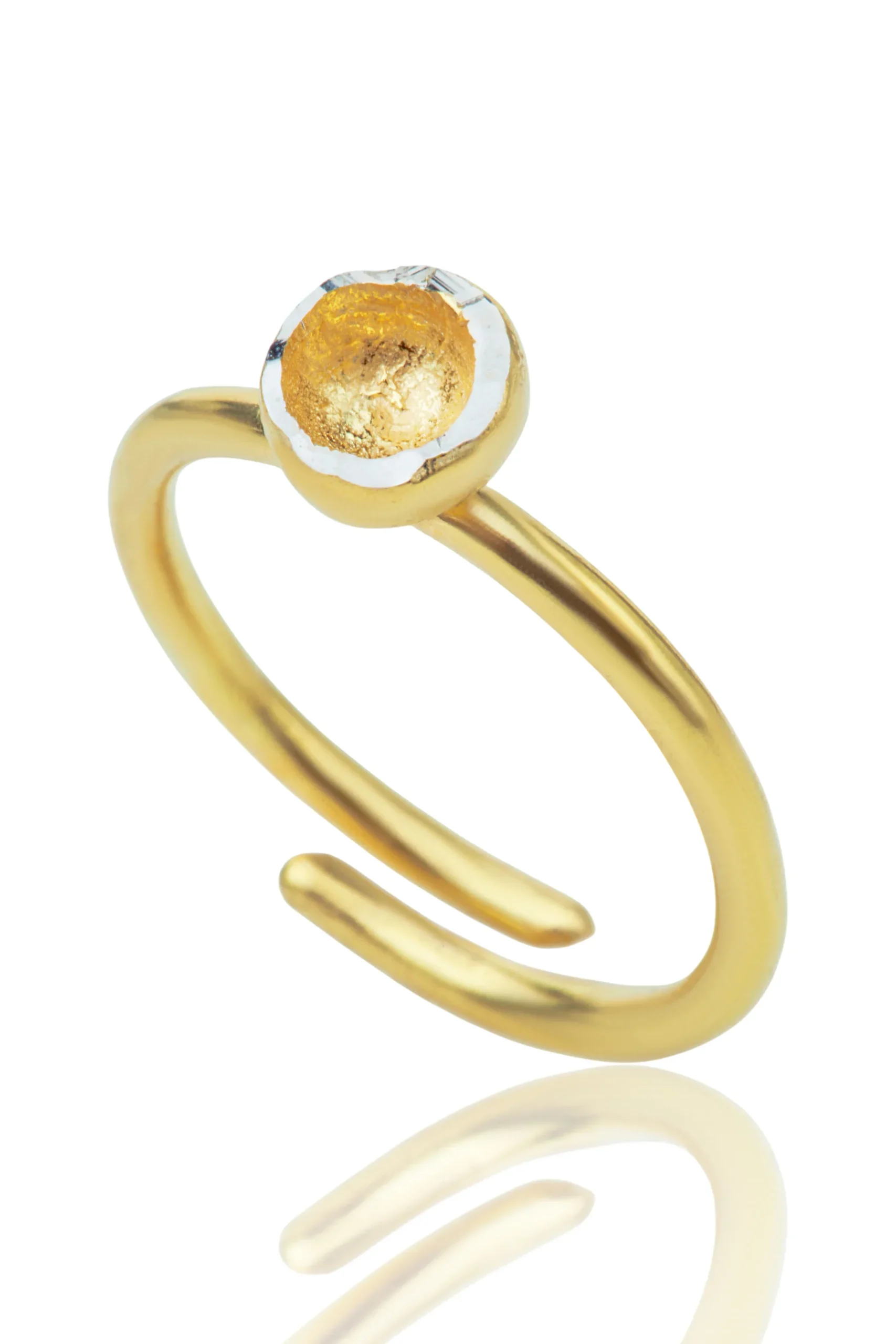 Handmade Jewellery | Bubble handmade silver ring main