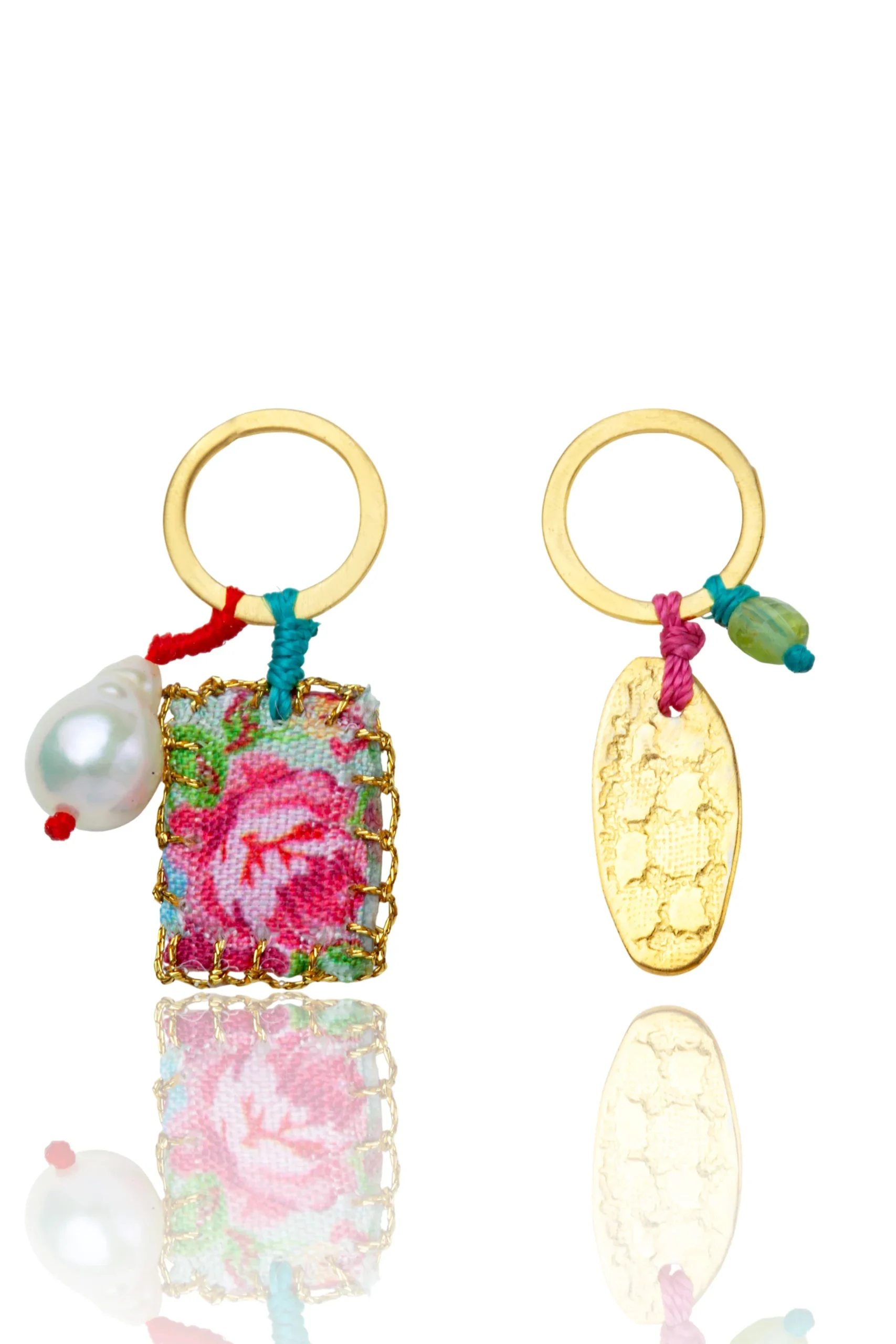 Handmade Jewellery | Round handmade silver earrings main