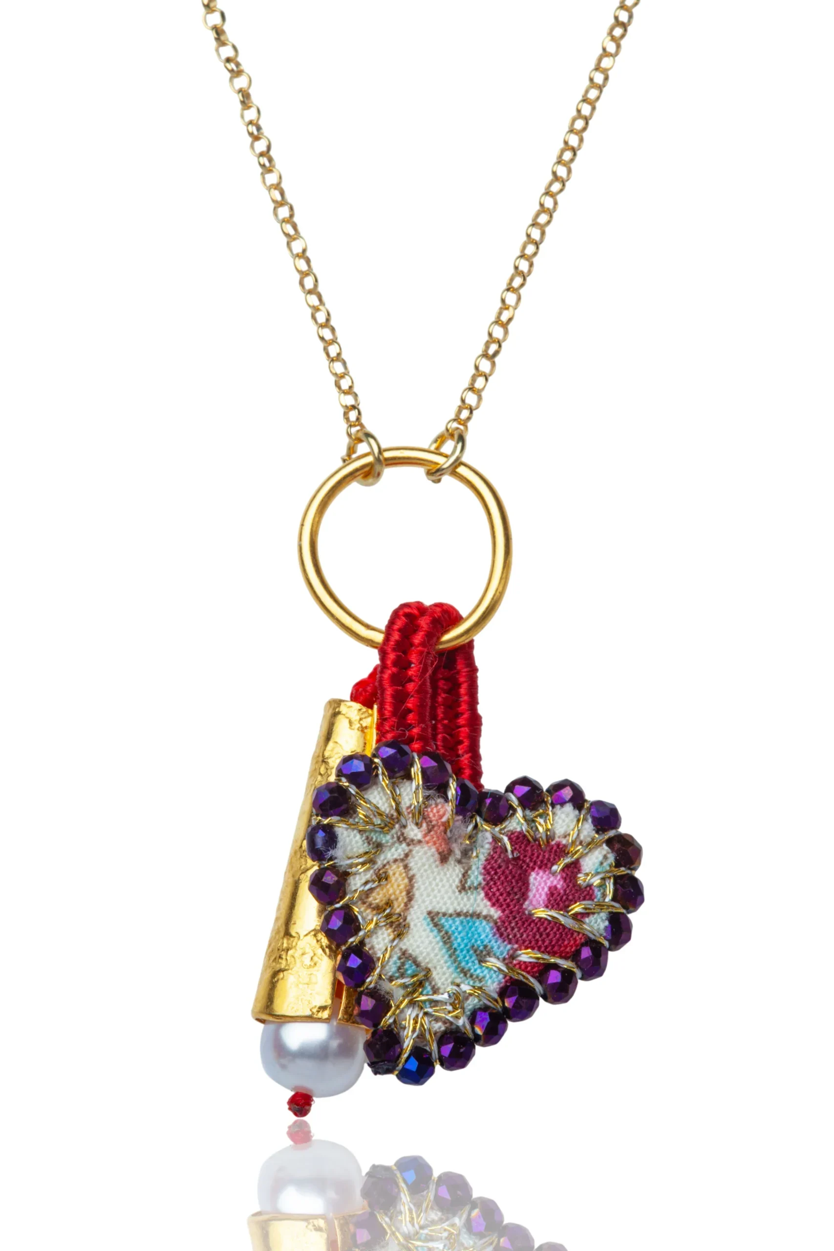 Handmade Jewellery | Elegant handmade heart necklace main