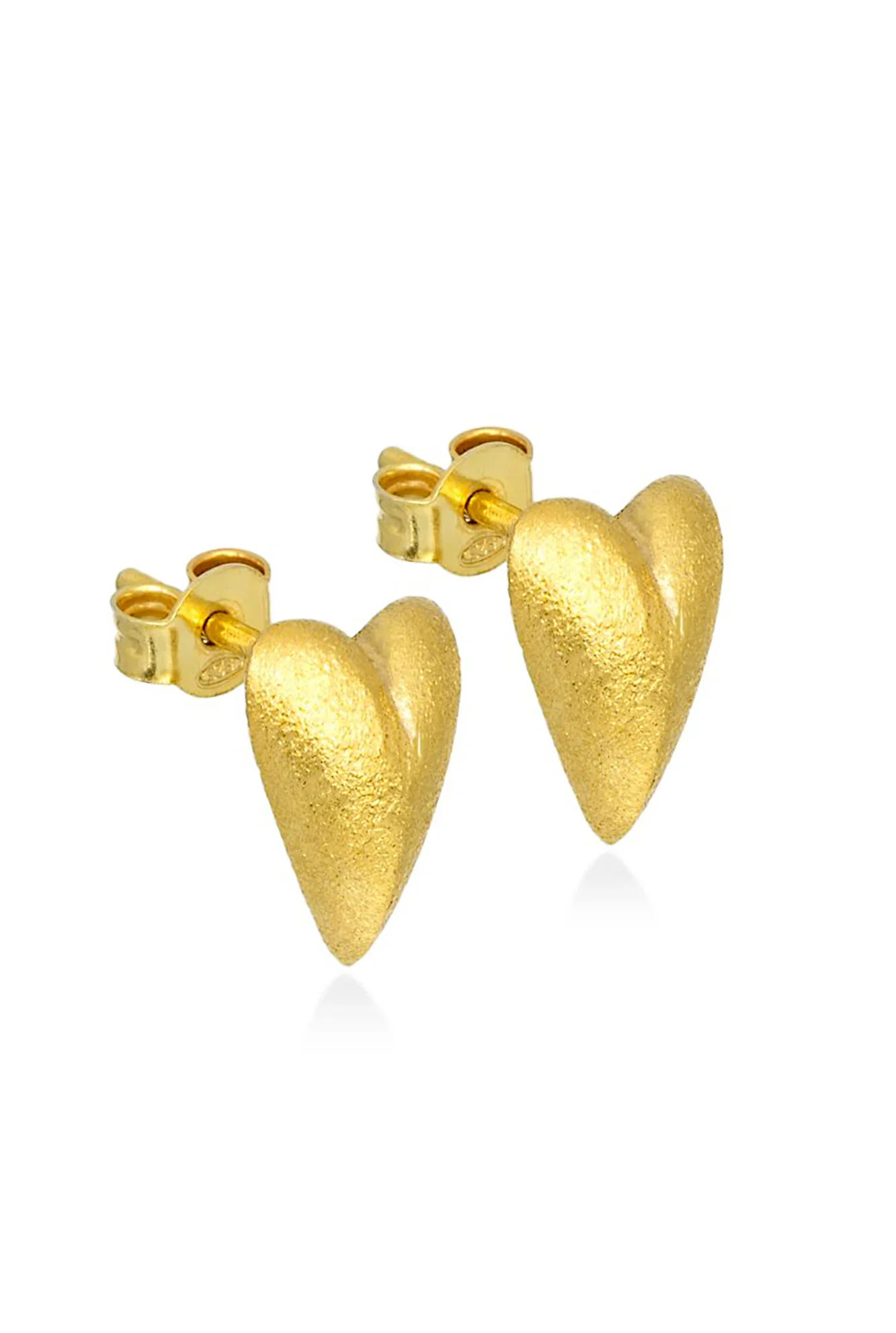 Handmade Jewellery | Hearts handmade stud earrings main